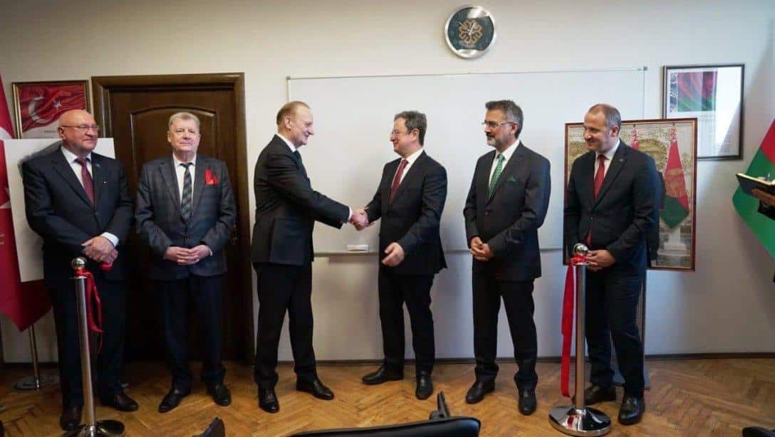 Türkiye-Belarus Araştırma Merkezi'nin Açılışı