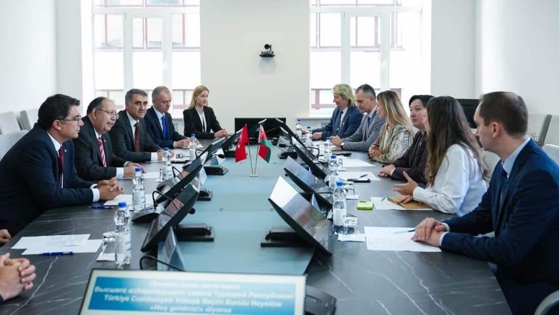YSK Heyetinin Belarus Devlet Yabancı Diller Üniversitesi'ne Ziyareti.